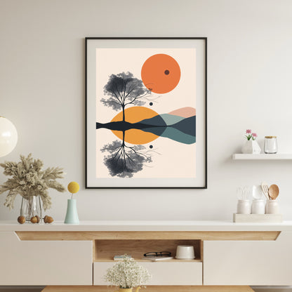 Abstract art Framed Wall Art